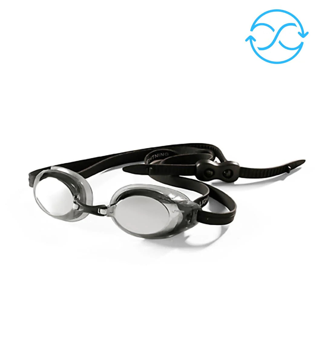 Finis Lightning Goggles Silver-Mirror