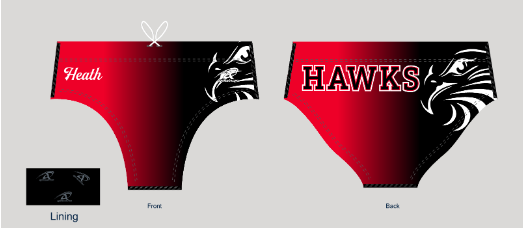 Heath HS Men's Water Polo Suit