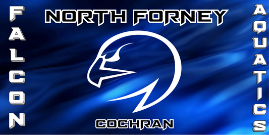 North Forney Swim Team Towel
